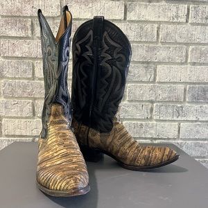 Panhandle Slim vintage men’s cowboy boots. Size 8.5 D